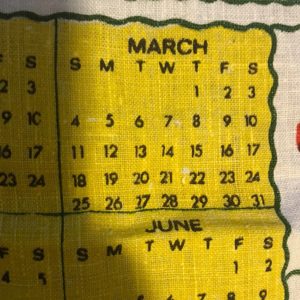 Vintage tea‎ towel
